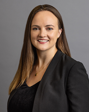 Photograph of Kaedy Fischer, Administrative Assistant at Oberland Capital.